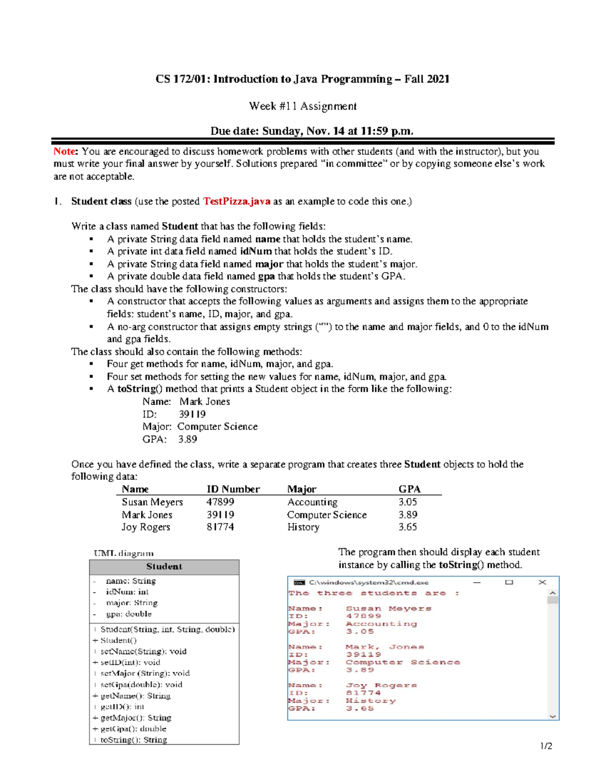 week 11 programming assignment 1