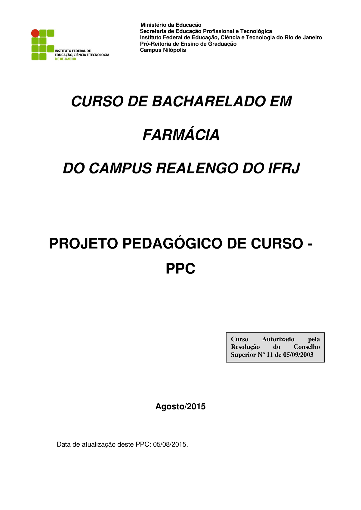 IFRJ Campus Realengo