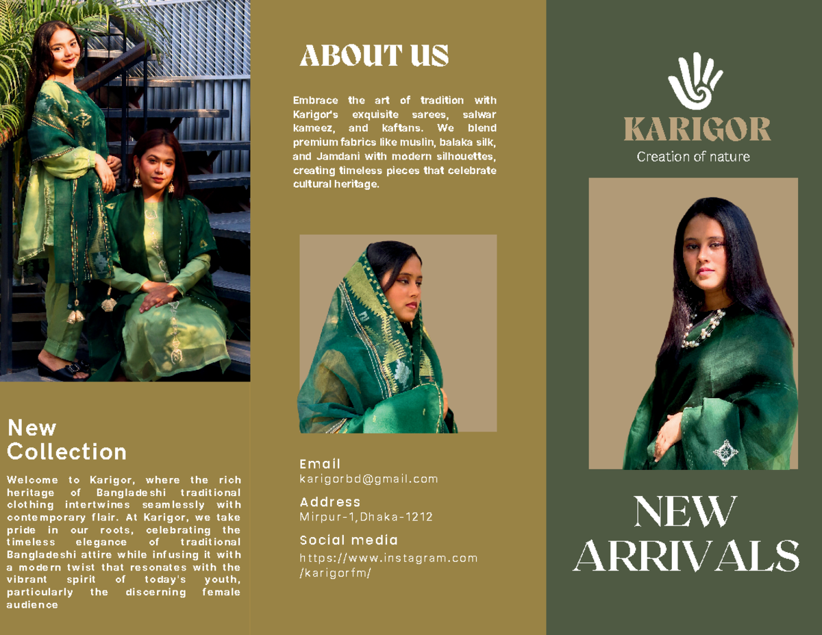 Brochure - KARIGOR Embrace the art of tradition with Karigor's ...