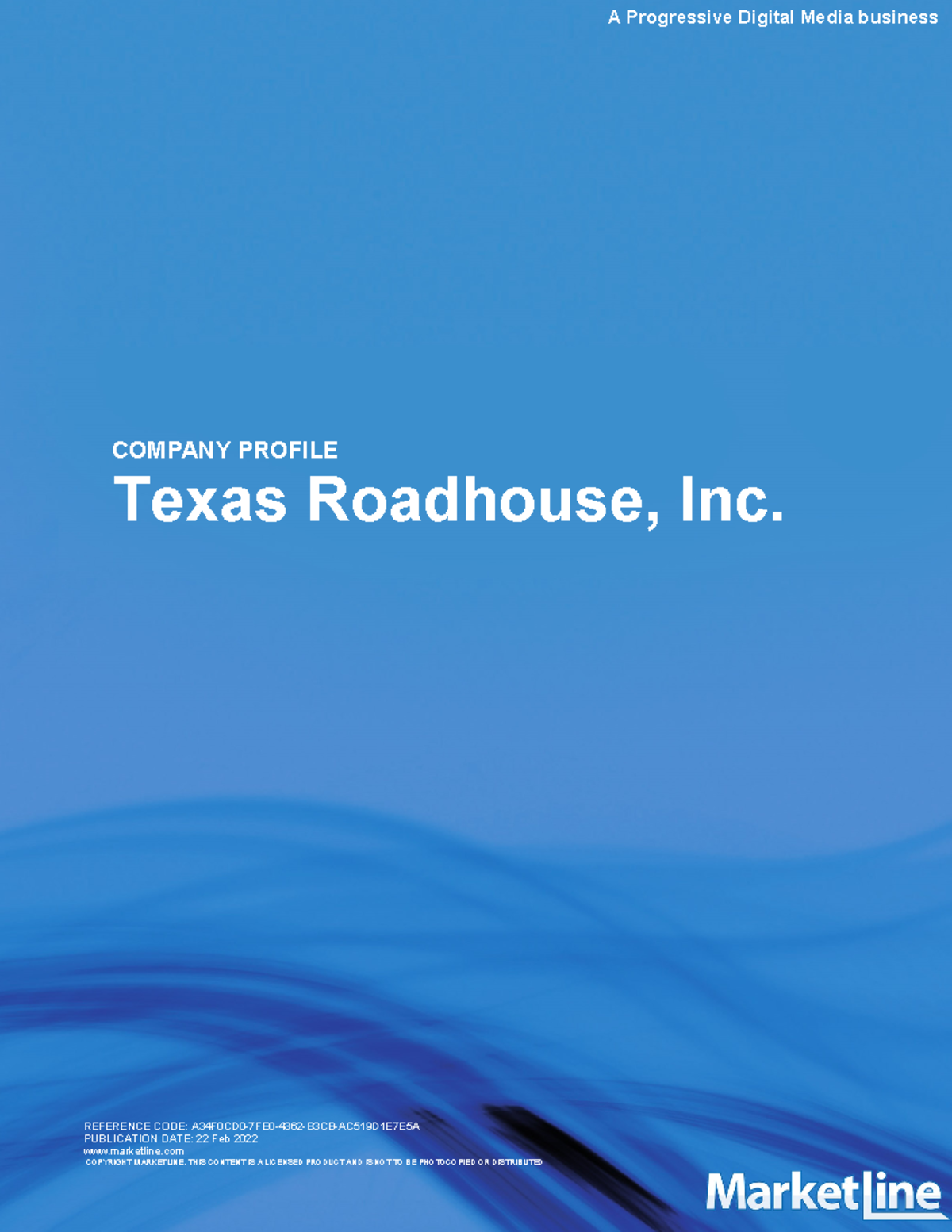Texas Roadhouse Company Profile Studocu