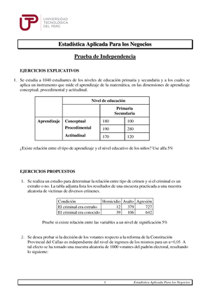 Trabajo Final DE Estadistica-1 - TRABAJO DE INVESTIGACIÓN TEMA ...