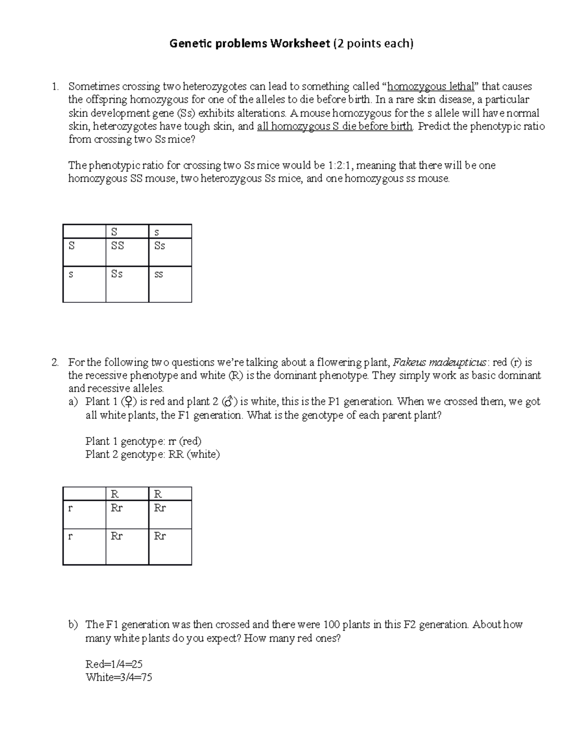 ws3-genetics-problems-genetic-problems-worksheet-2-points-each