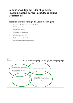 Theorien Der Sozialen Arbeit Zusammenfassung - Theorien Der Sozialen ...