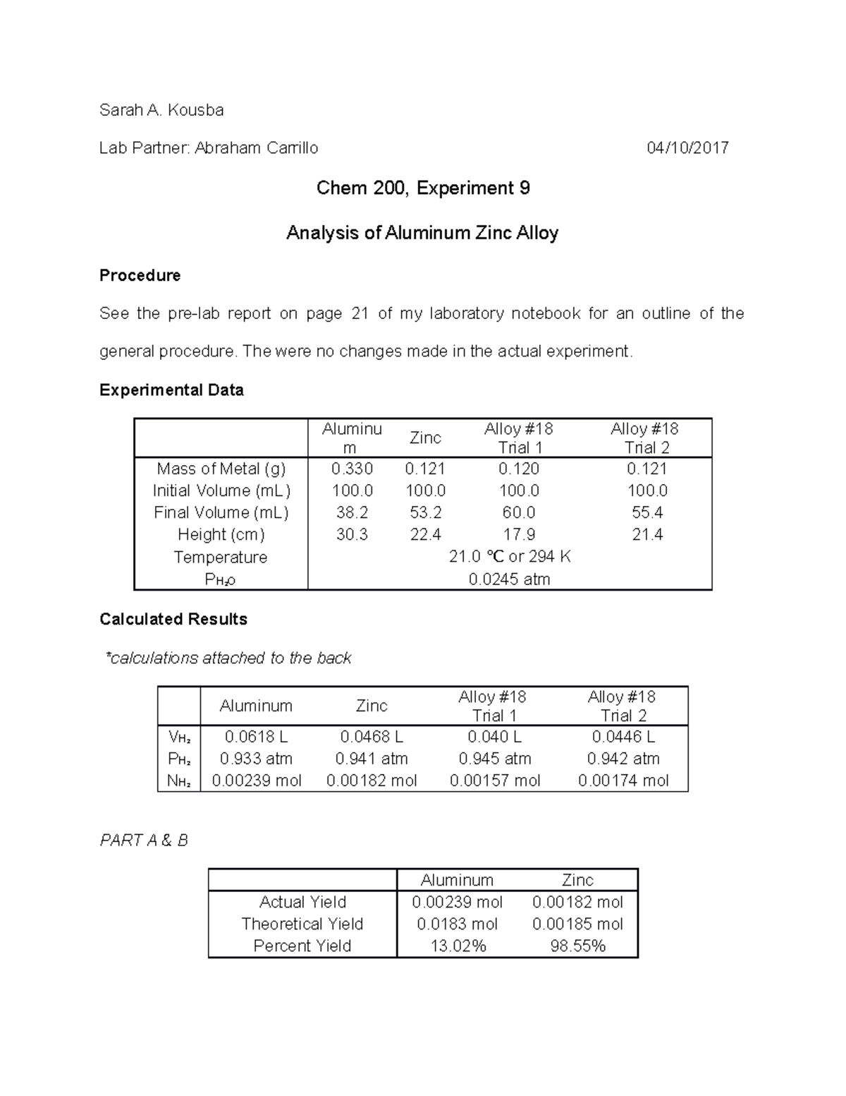 Lab Report 9 - Sarah A. Kousba Lab Partner: Abraham Carrillo 04/10 ...