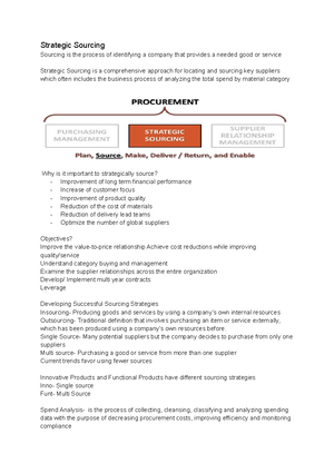 Fundamentals of supply chain management - Fundamentals of Supply Chain ...