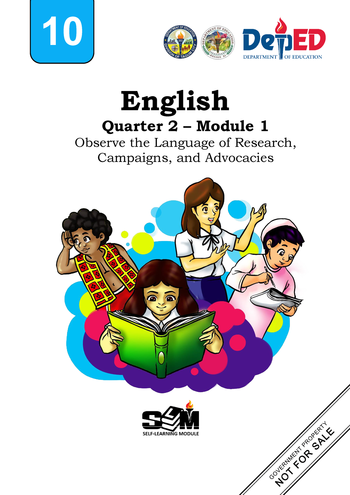 Eng10 Q2 Mod1 1 English 10 English Quarter 2 Module 1 Observe The Language Of Research 6041