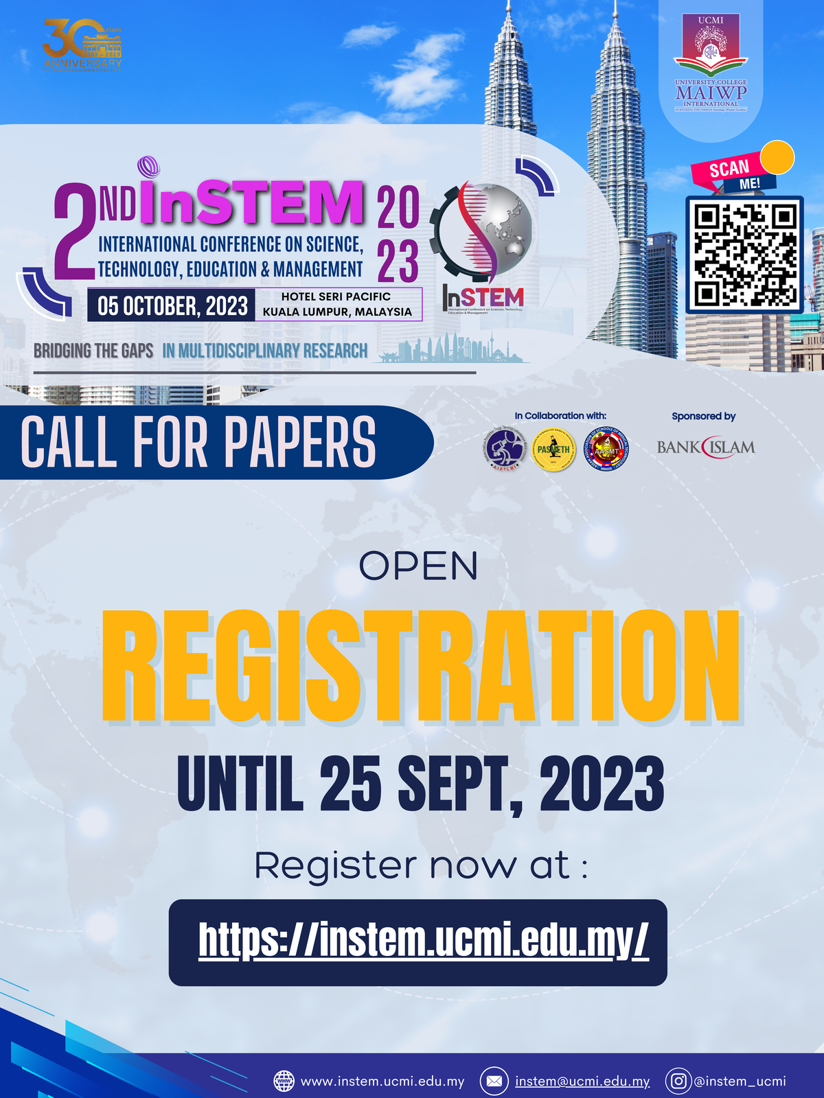 In STEM-2023 - ........ - REGISTRATION REGISTRATION UNTIL 25 SEPT, 2023 ...