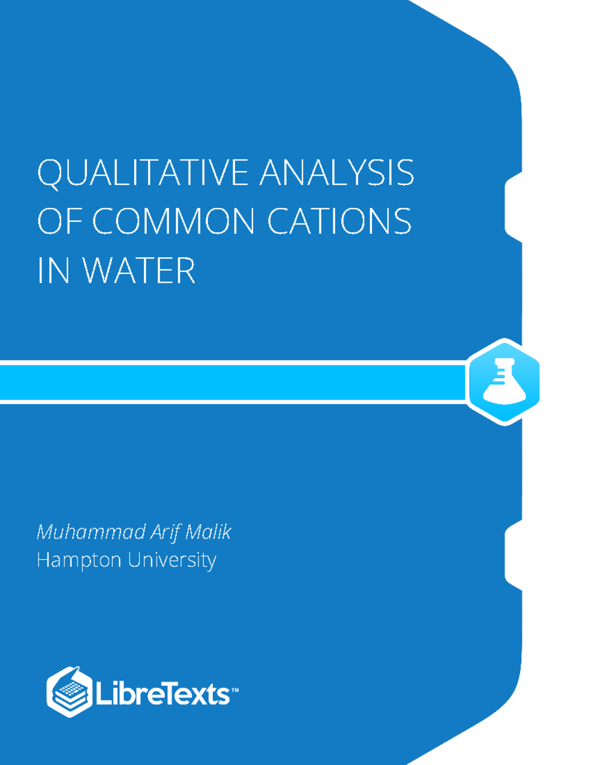 Full - notes in cations 1-5 - QUALITATIVE ANALYSIS OF COMMON CATIONS IN ...