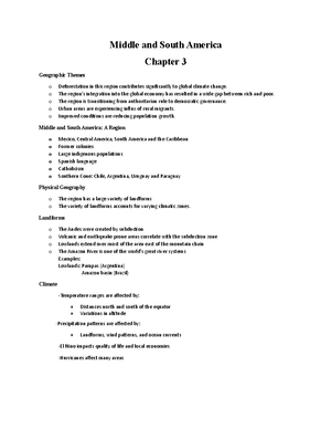 Geography 1060 - Final Exam Study Guide - World Regional Geography ...