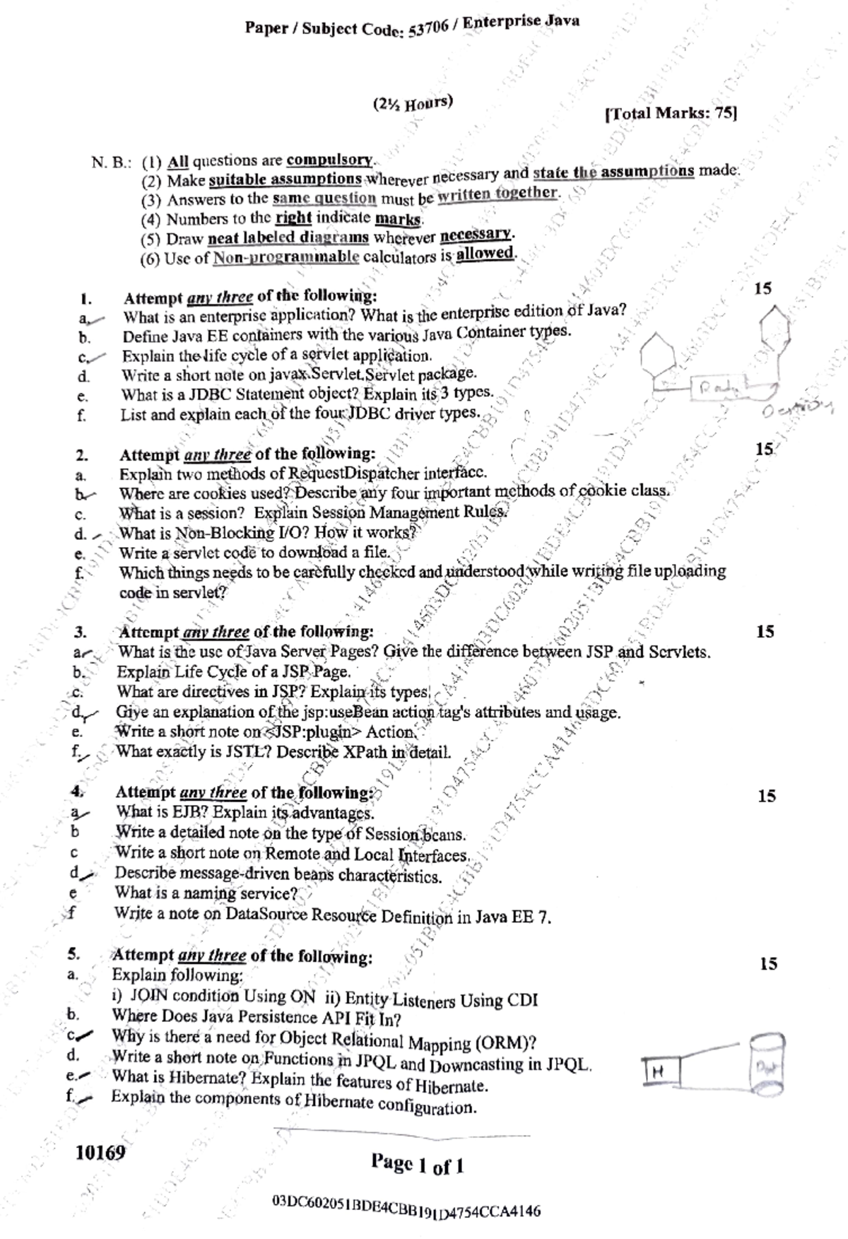 TYIT sem 5 questions paper linux,E-Java,AWP - Faper/ Subject Code ...