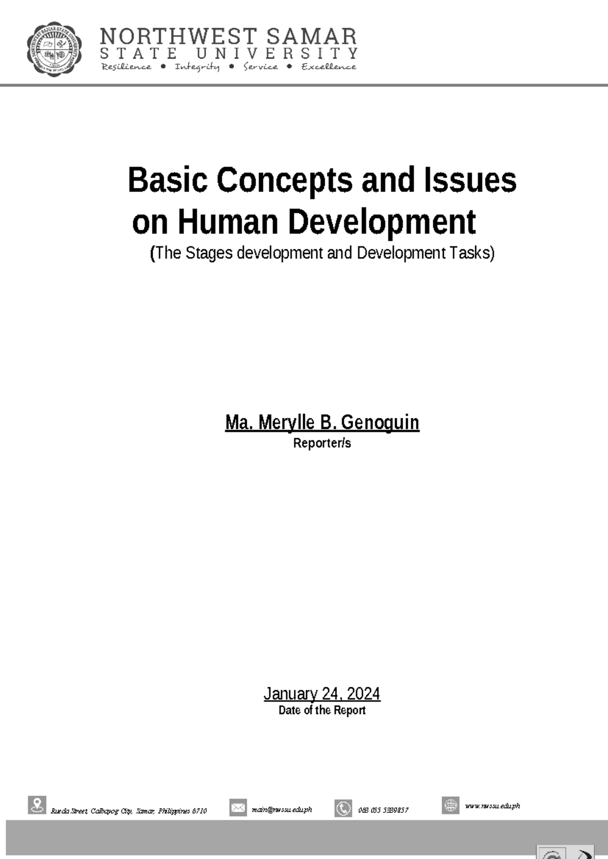 Share 2Stages-Development-and-Developmental-Tasks - Basic Concepts and ...