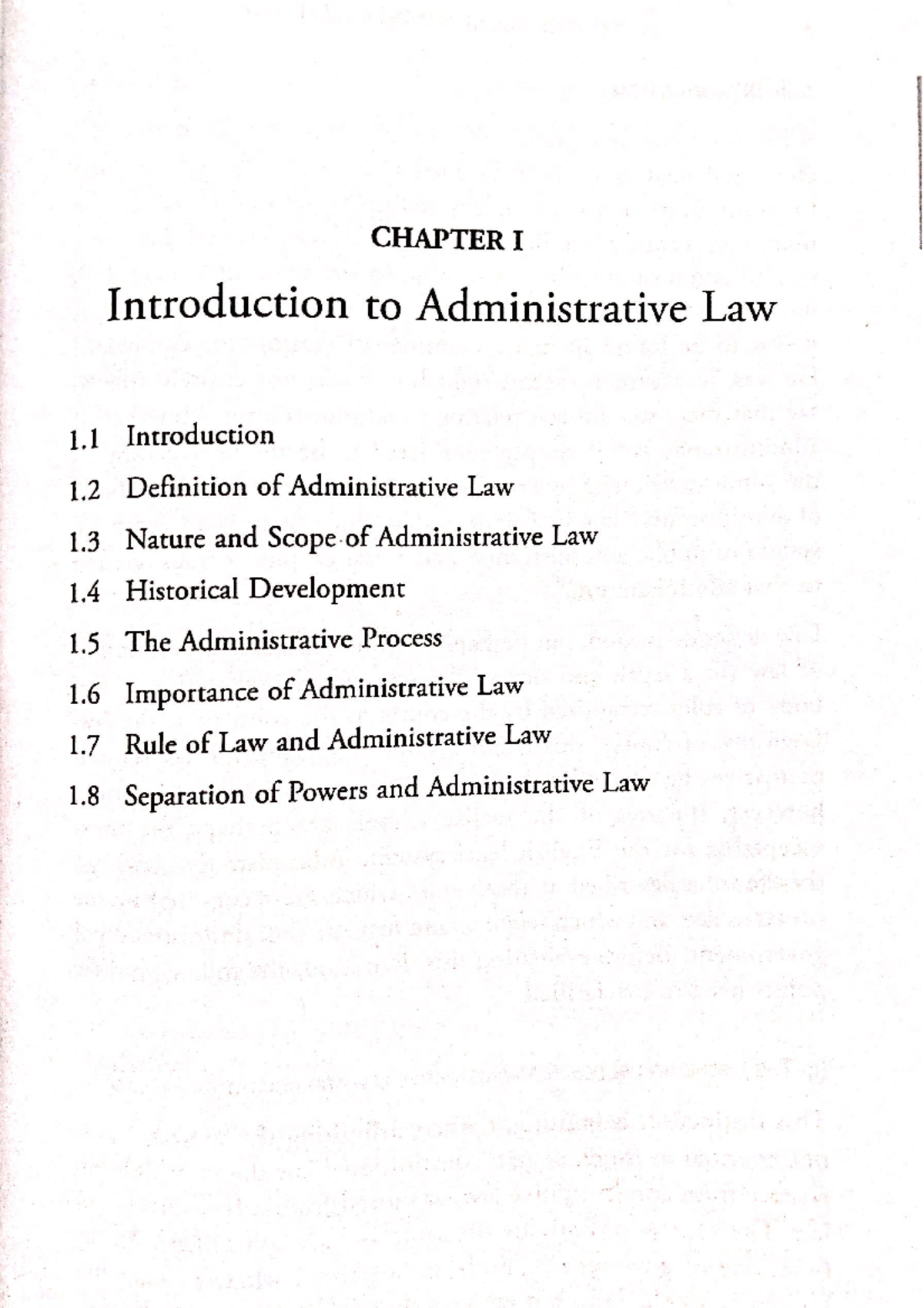 Introduction to Administrative Law Studocu