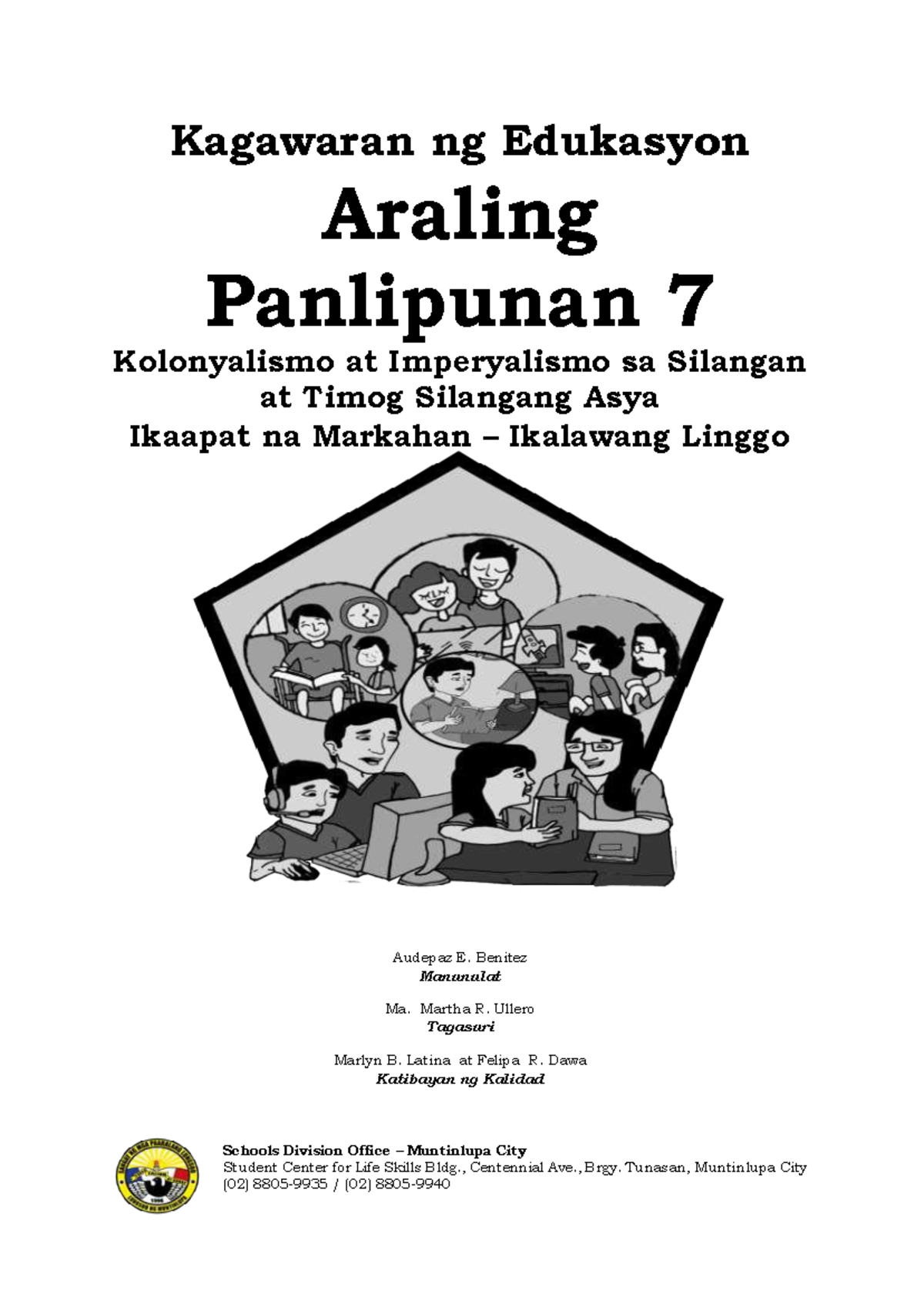 AP7-W2 - Kagawaran ng Edukasyon Araling Panlipunan 7 Kolonyalismo at ...