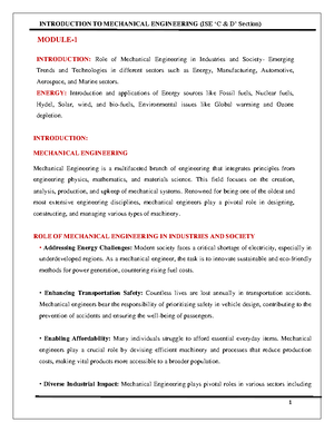 BEE Module 2 Notes - bee - I/II Semester BASIC ELECTRICAL ENGINEERING ...
