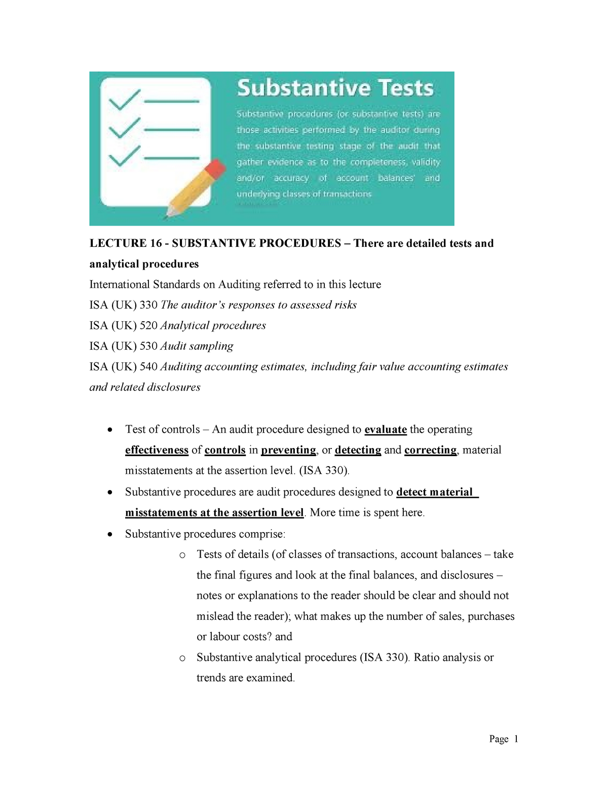 lecture-16-notes-substantive-procedures-lecture-16-substantive