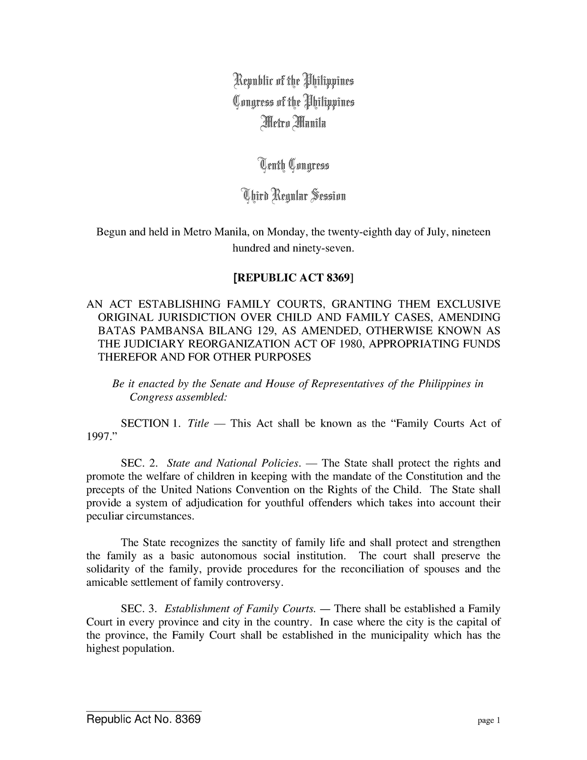 ra-8369-family-courts-act-of-1997-republic-of-the-philippines