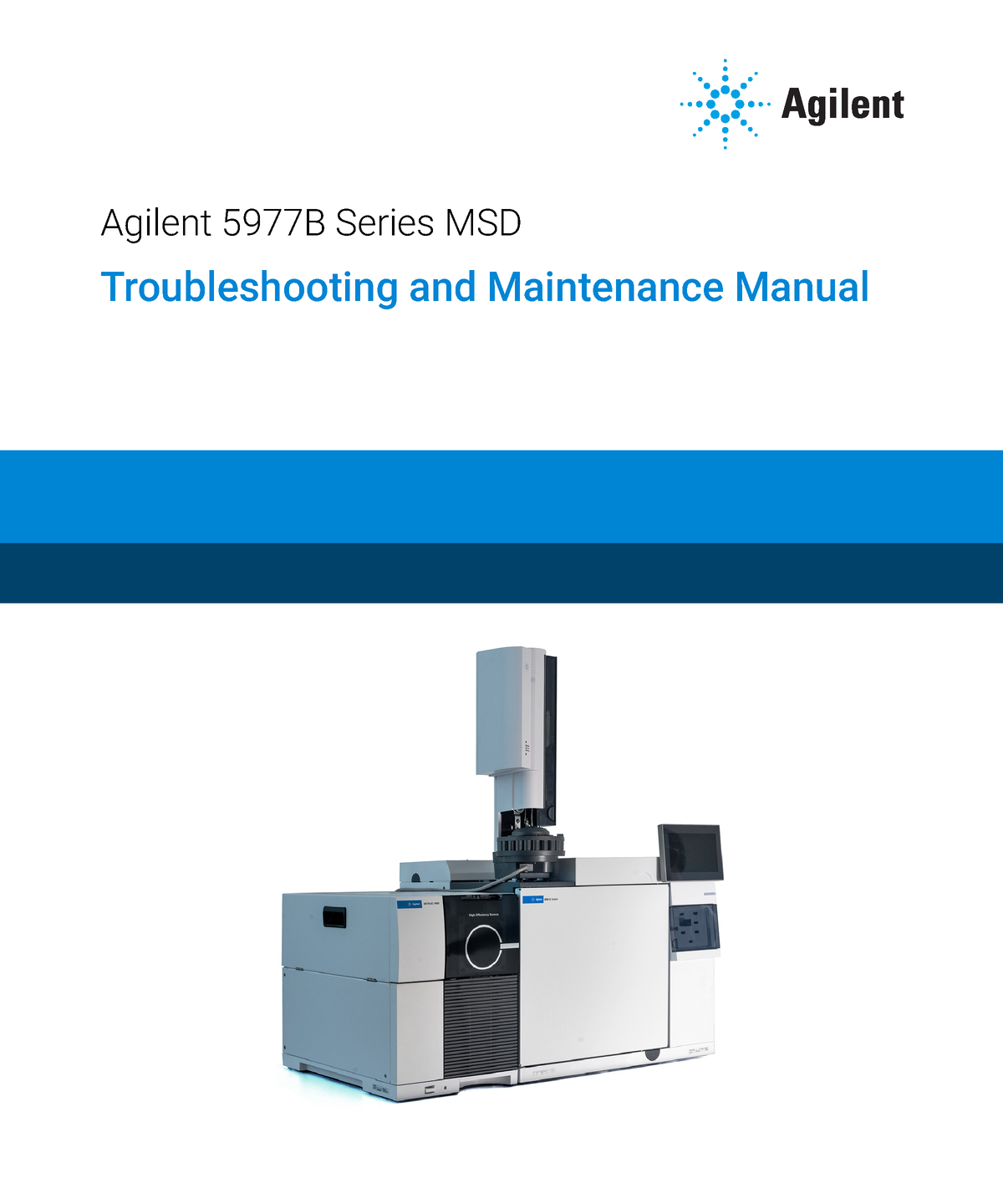 User Manual Gc Msd System 5977B Series G7077 90035 En Agilent - Kimia ...