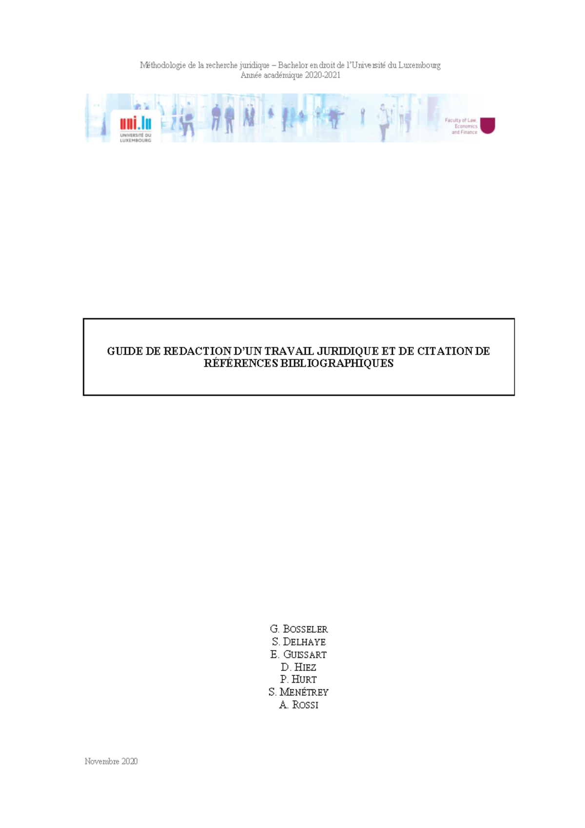 M Thodologie Guide Citation Ann E Acad Mique Guide De Redaction Dun Travail Juridique