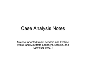 Chapter 04 - please see attached - Chapter 4: Cost Advantage Multiple ...