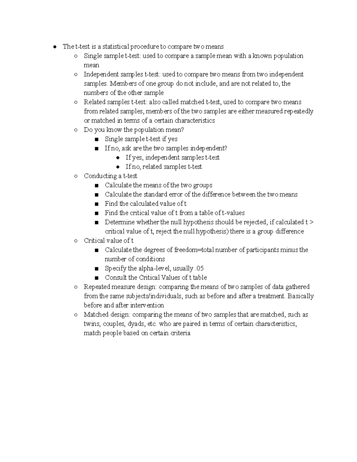 11-16-2020-t-tests-the-t-test-is-a-statistical-procedure-to-compare