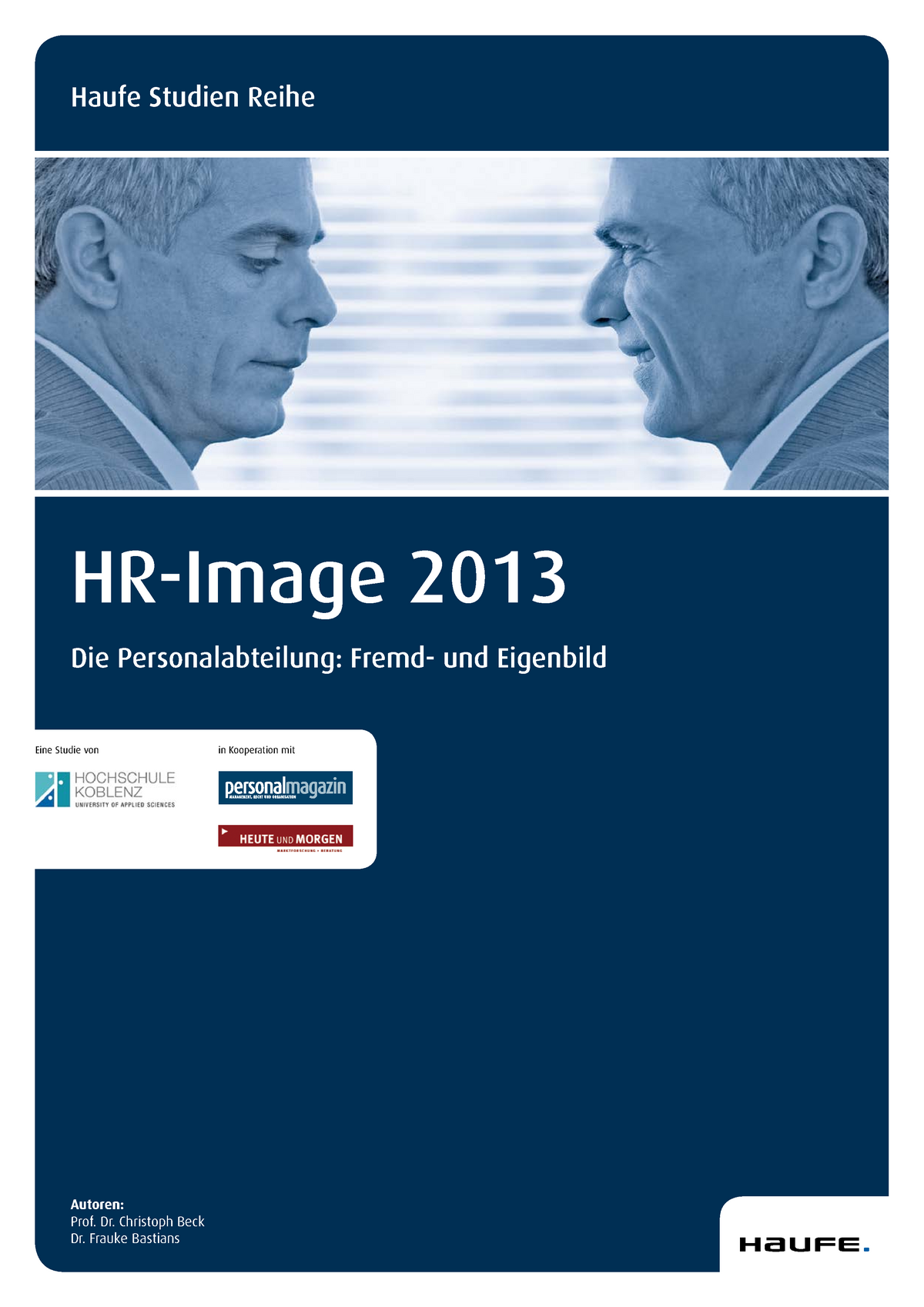 HR-Studie-2013 - HR-Image 2013 Die Personalabteilung: Fremd- Und ...