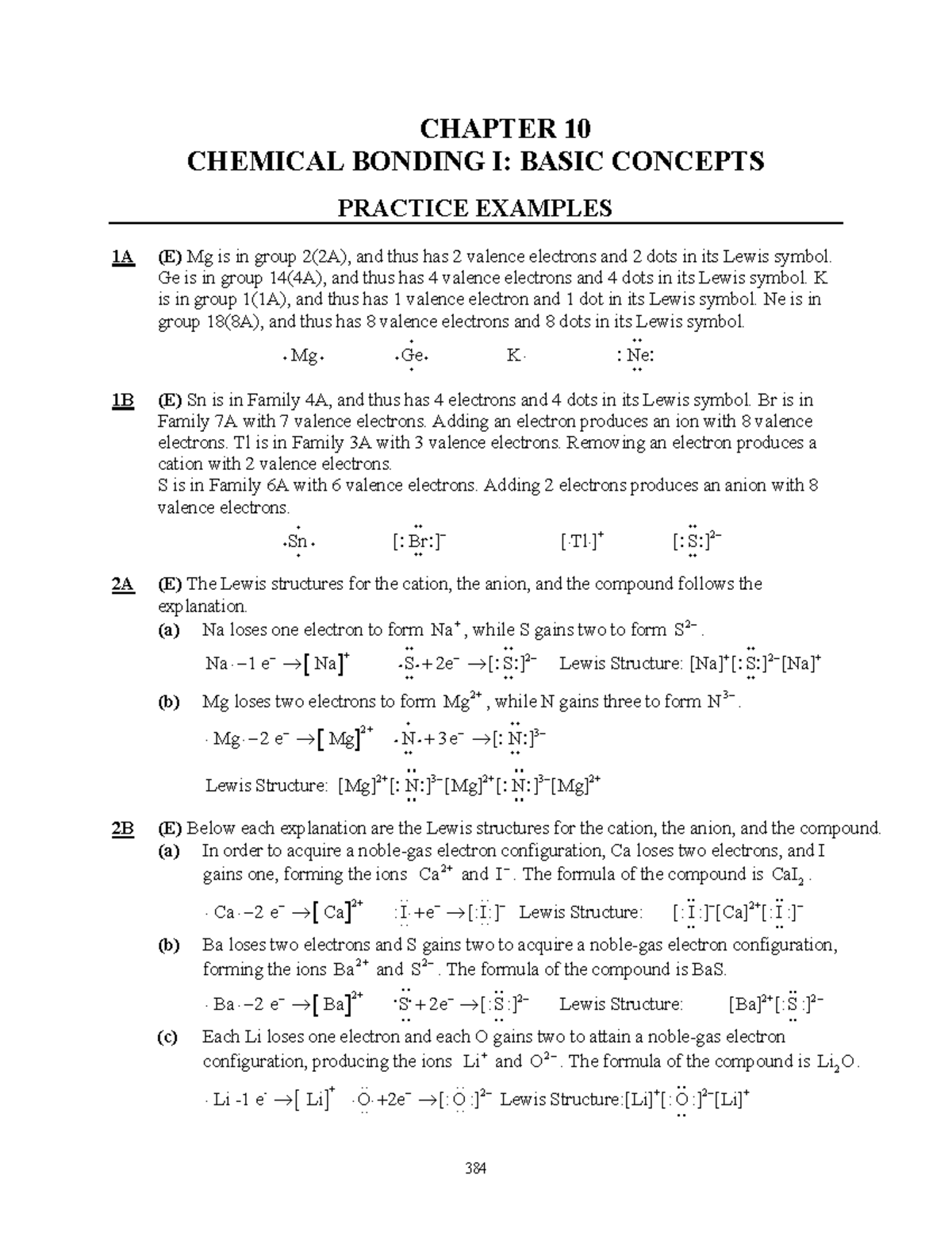 10 Petrucci 10e CSM - CHAPTER 10 CHEMICAL BONDING I: BASIC CONCEPTS ...