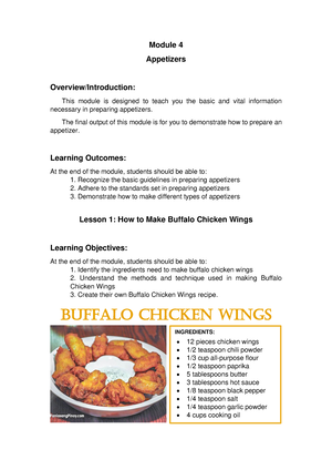 Lesson 4 Module 1 - Lesson 4: Measuring Dry And Liquid Ingredients ...