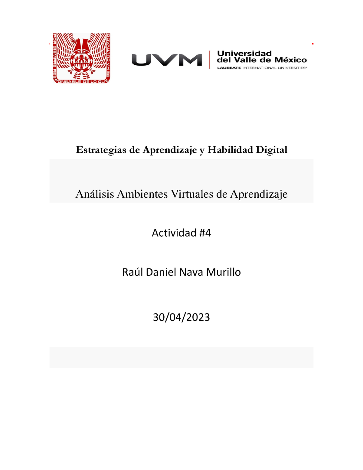 Act.4 Estrategias - Estrategias De Aprendizaje Y Habilidad Digital ...