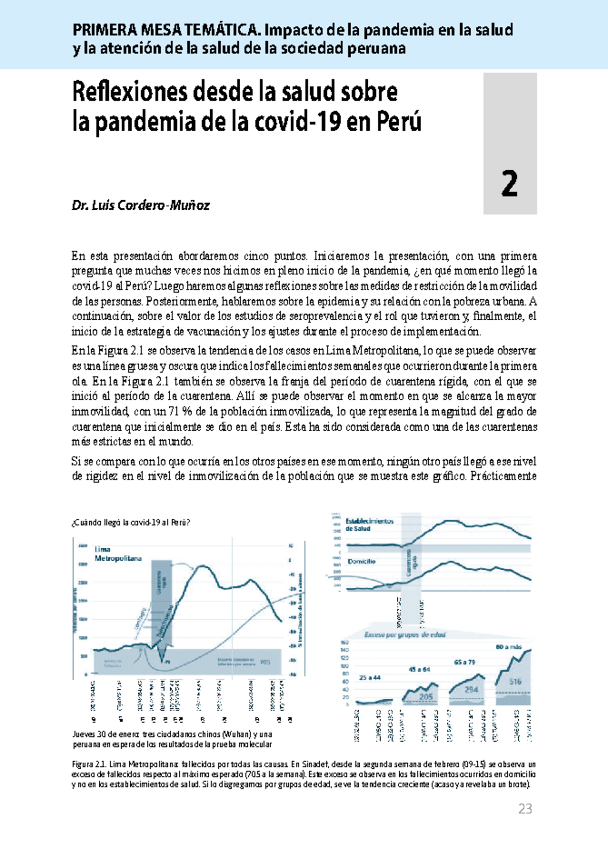 LA Pandemia DE LA Covid EN EL PERÚ - EXPO - En esta presentación ...