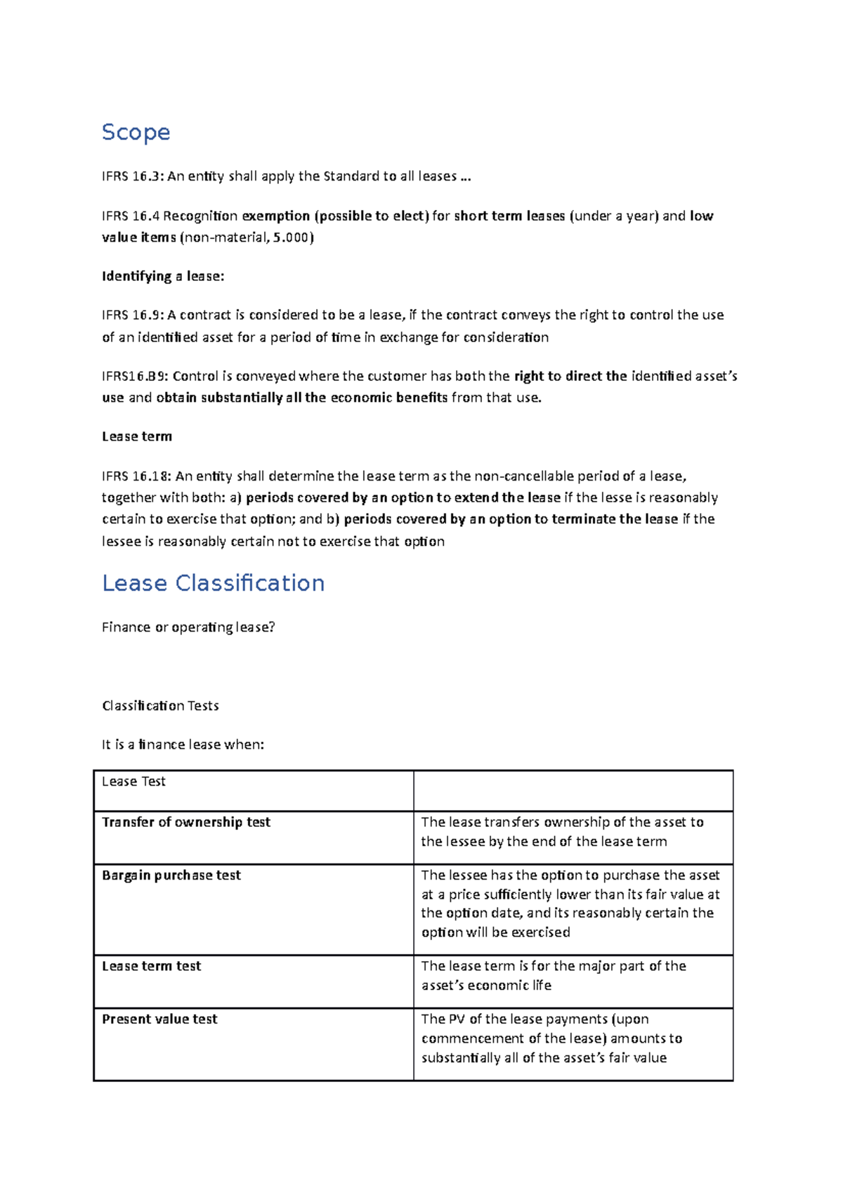 master thesis ifrs 16