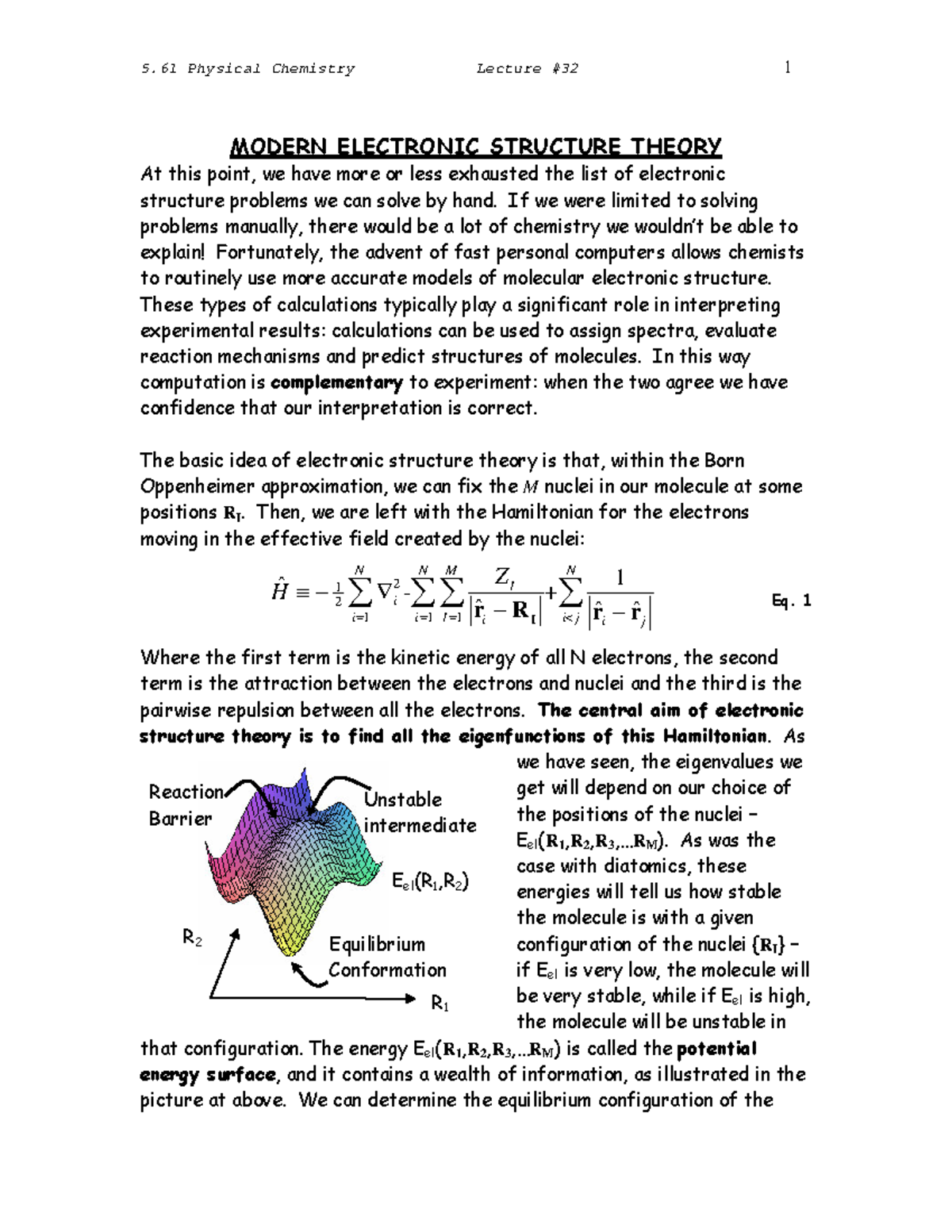 NMR SpectroscopyPhysical Chemistry Chemistry II UoK