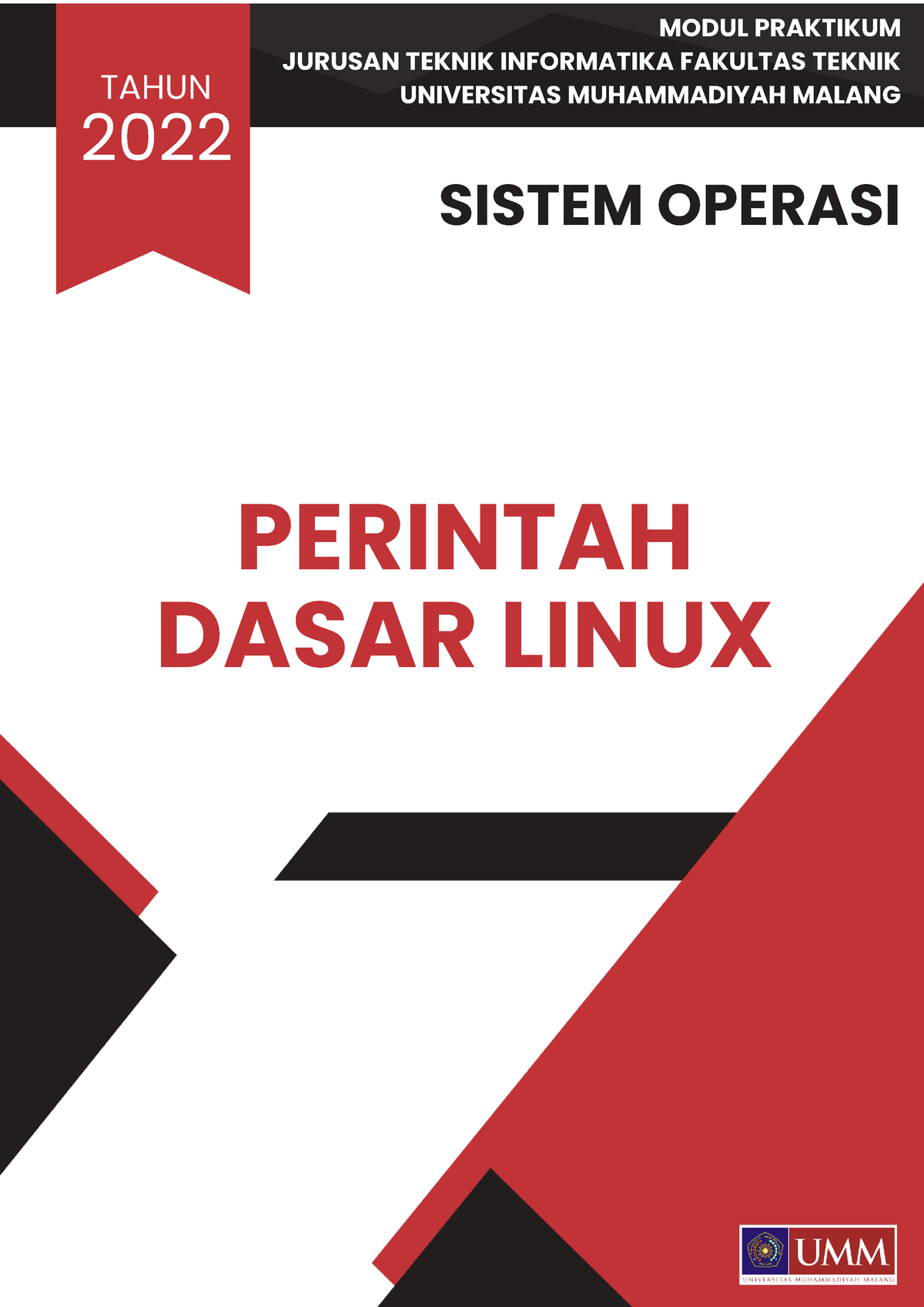 Modul 1 - SISTEM OPERASI MODUL PRAKTIKUM JURUSAN TEKNIK INFORMATIKA ...