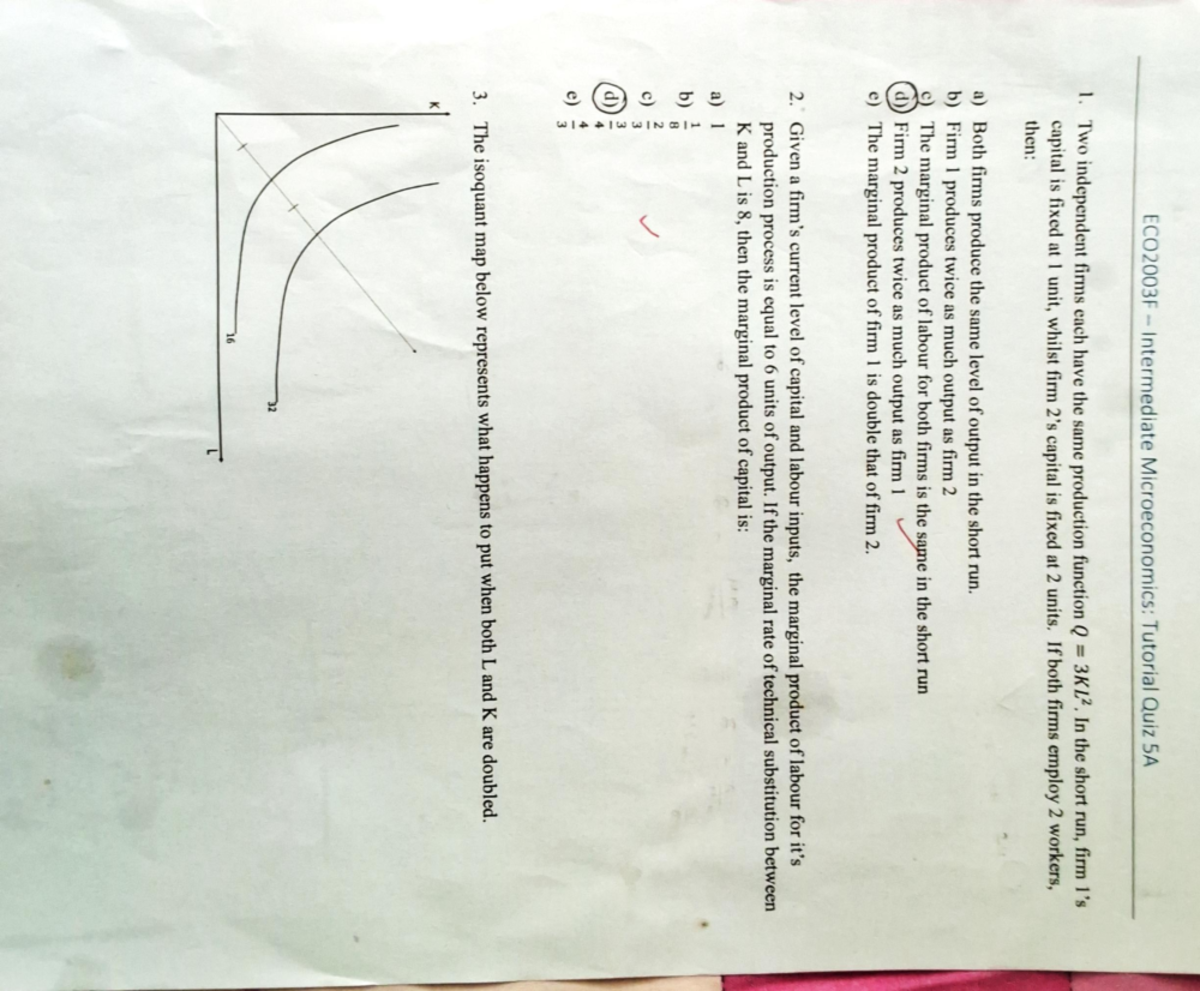 Eco 2003 Quiz 5 Solutions - ECO2003F - Studocu