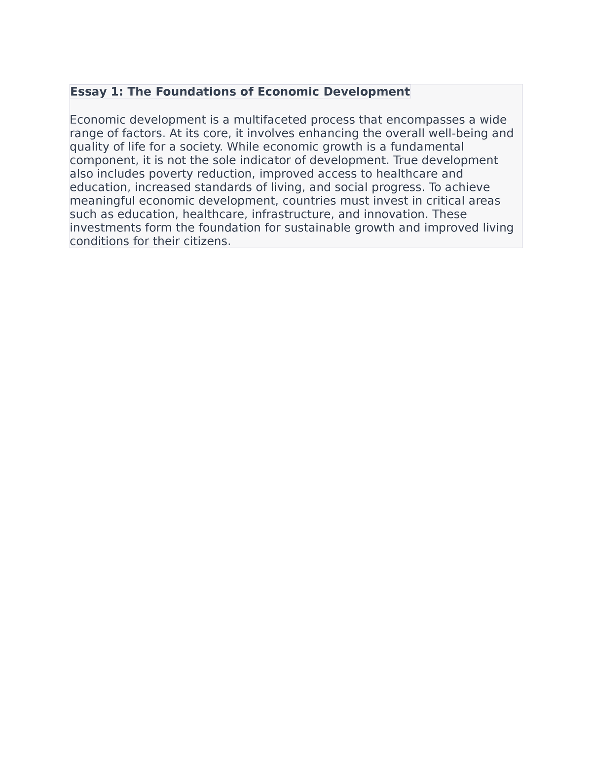 phd thesis topics in development economics
