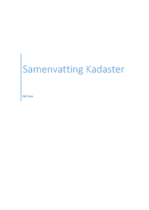 Informatie Over Het Kadaster, Jaarverslagen En Projecten – DQVT