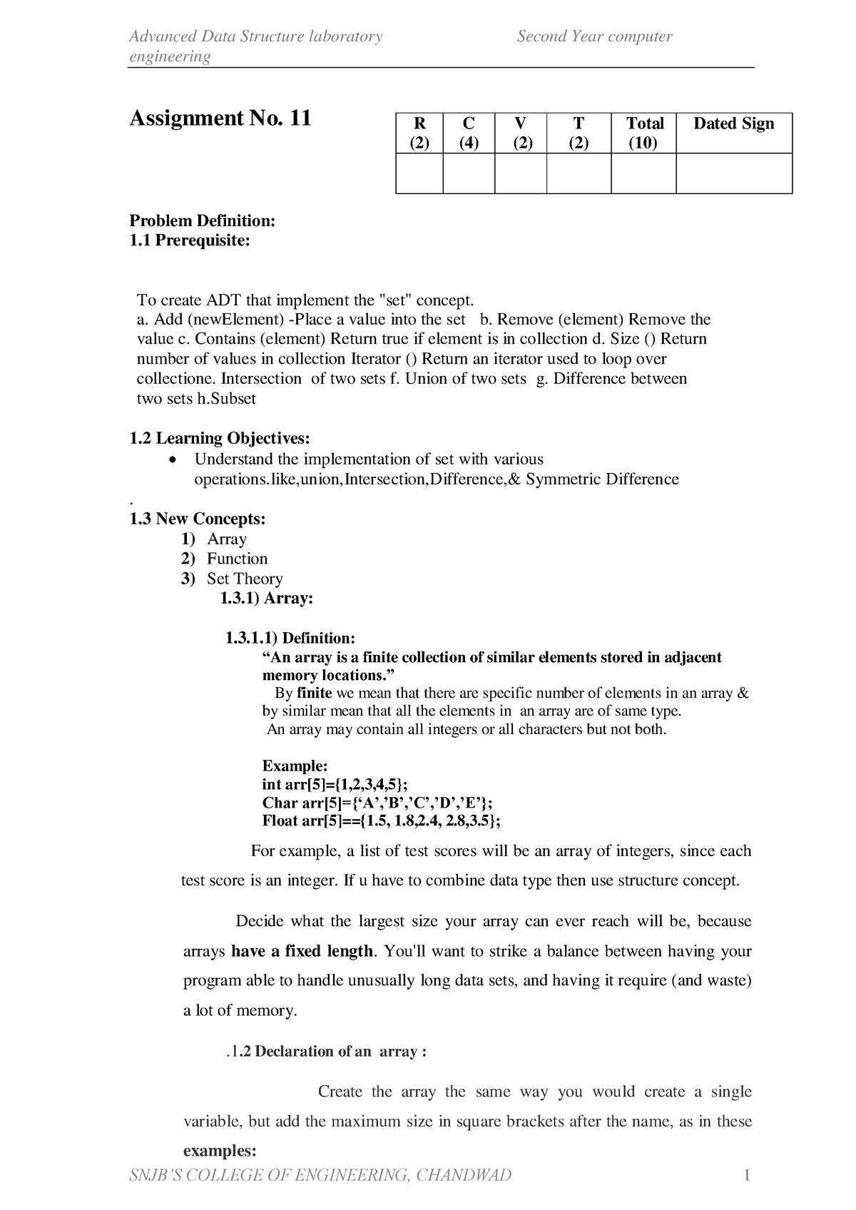 engineering definitions assignment