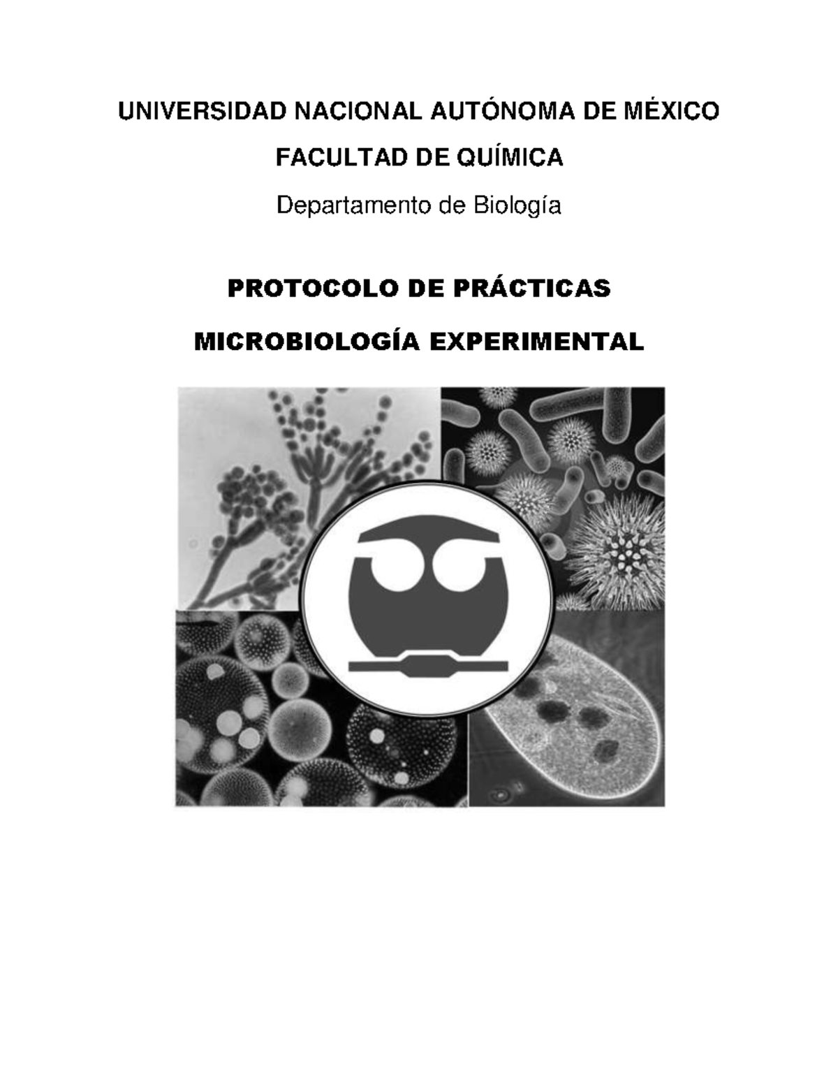 Protocolo-ME1515 - Manual De Practicas De Laboratorio De Microbiología ...