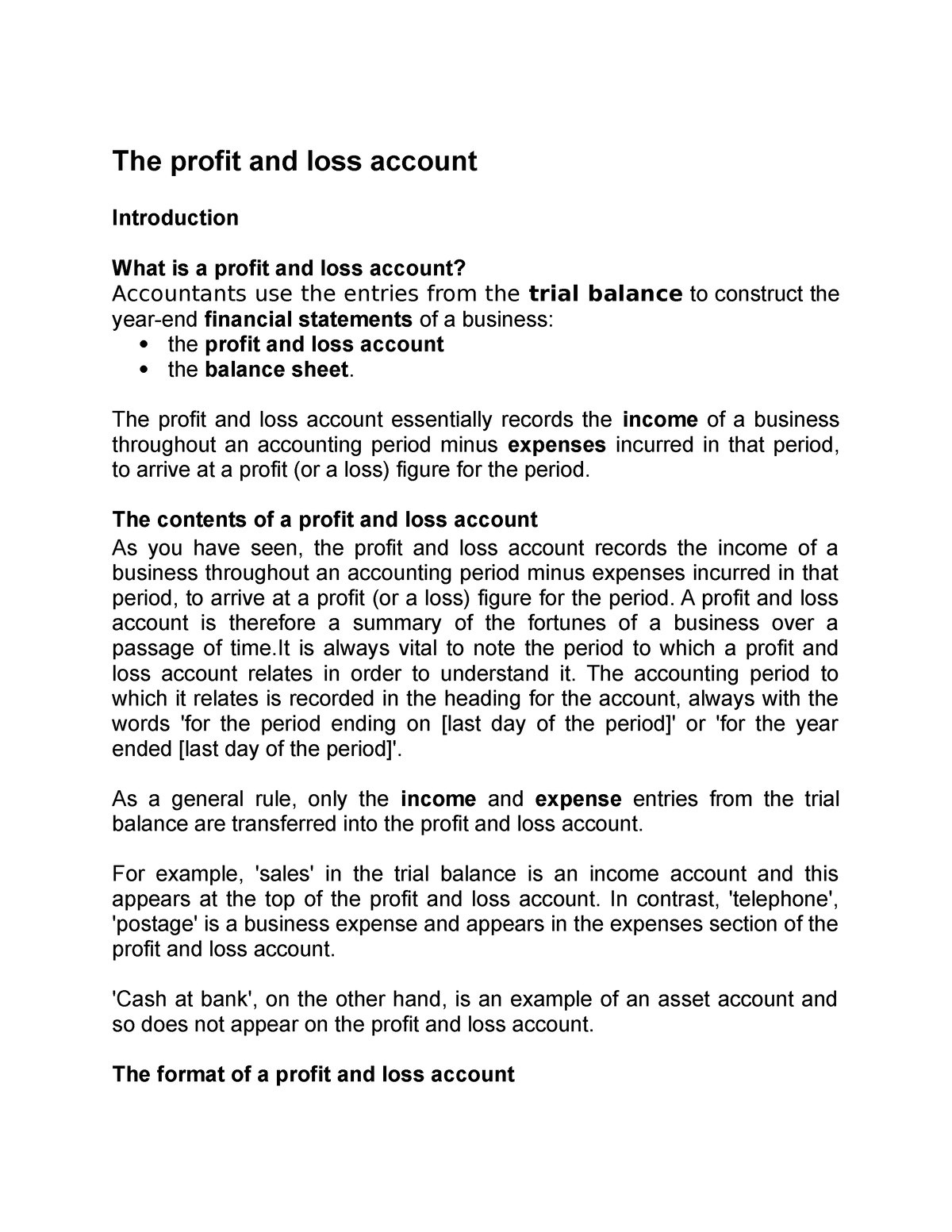 the-profit-and-loss-account-the-profit-and-loss-account-introduction