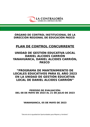 Manual De Organización Y Funciones - MOF - HMPP - Honorable ...