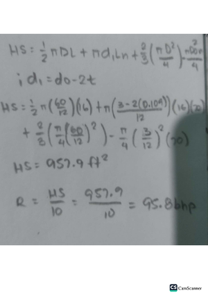 Formula 02 - Summary Basic Mechanical Engineering - FA BOCTS d = 6 2T ...