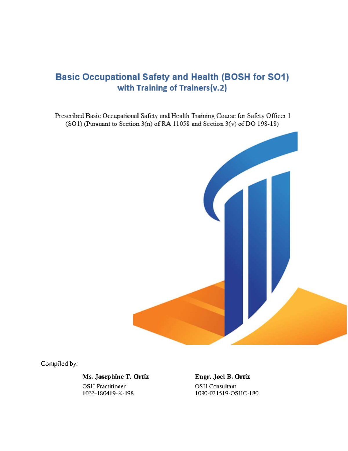 BOSH For SO1 Student Manual Sample - Compiled By: Ms. Josephine T ...