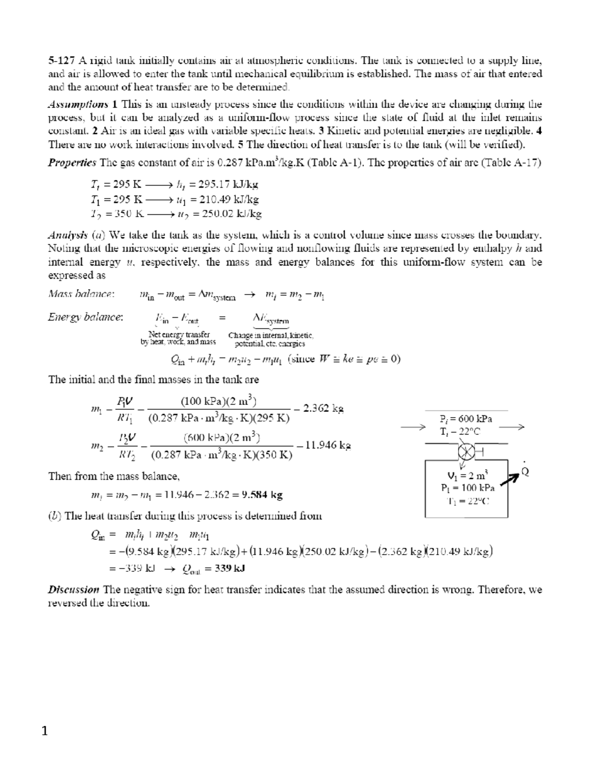 Sheet 5,6 Thermo question and answer - Thermodynamics - Studocu