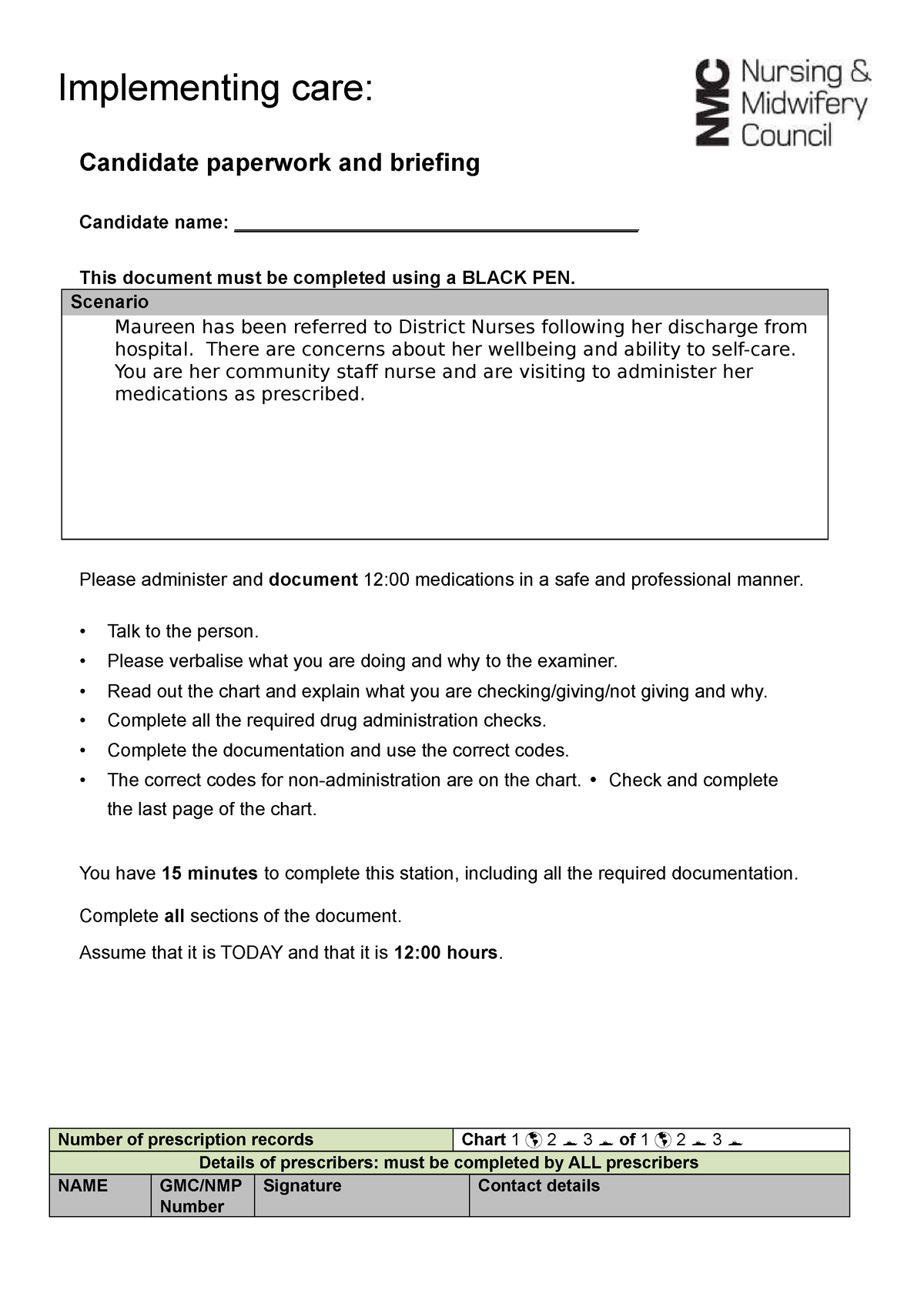 community-implementation-chart-new-osce-implementing-care-candidate