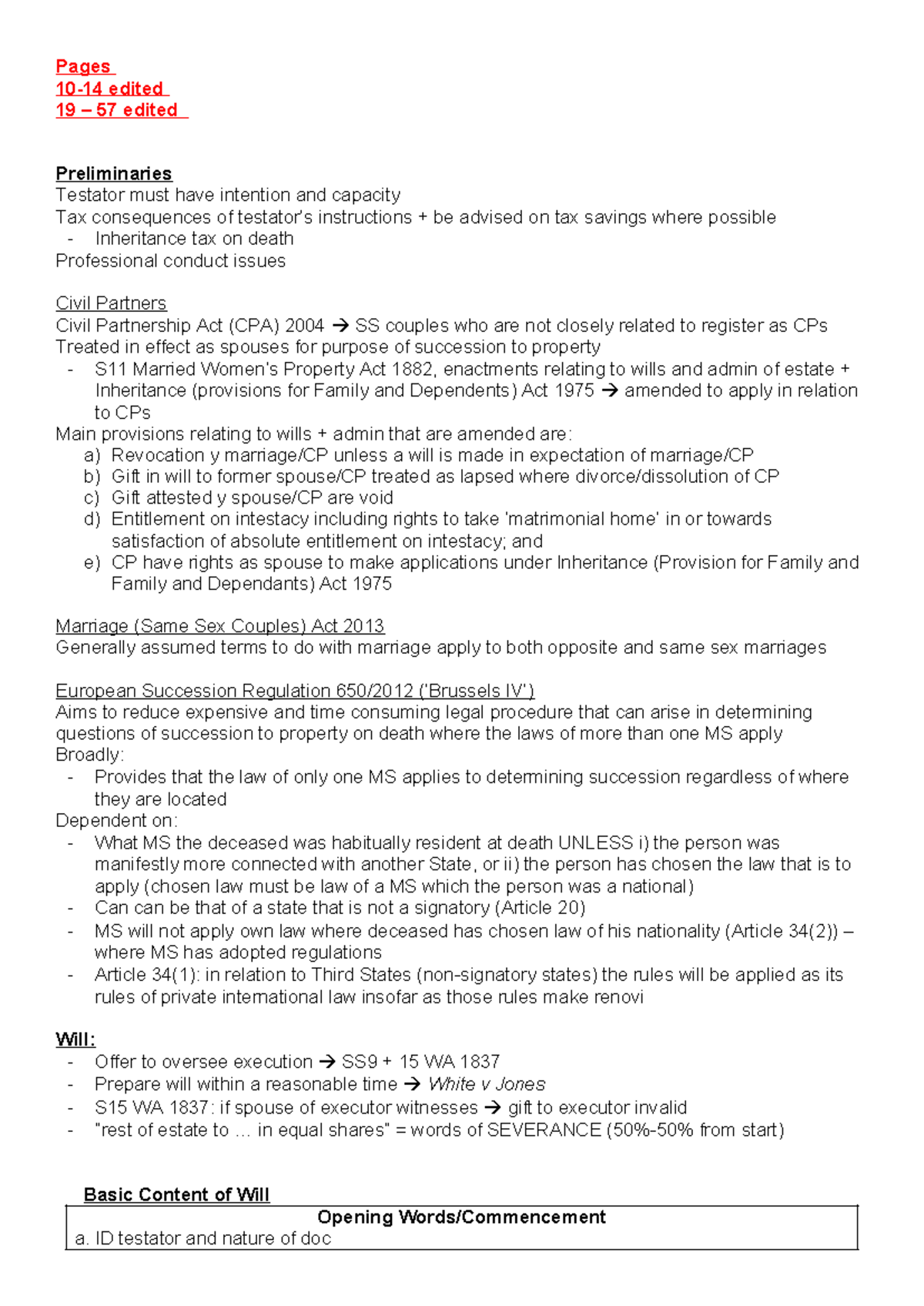 Private Client Notes - Pages 10-14 edited 19 – 57 edited Preliminaries ...