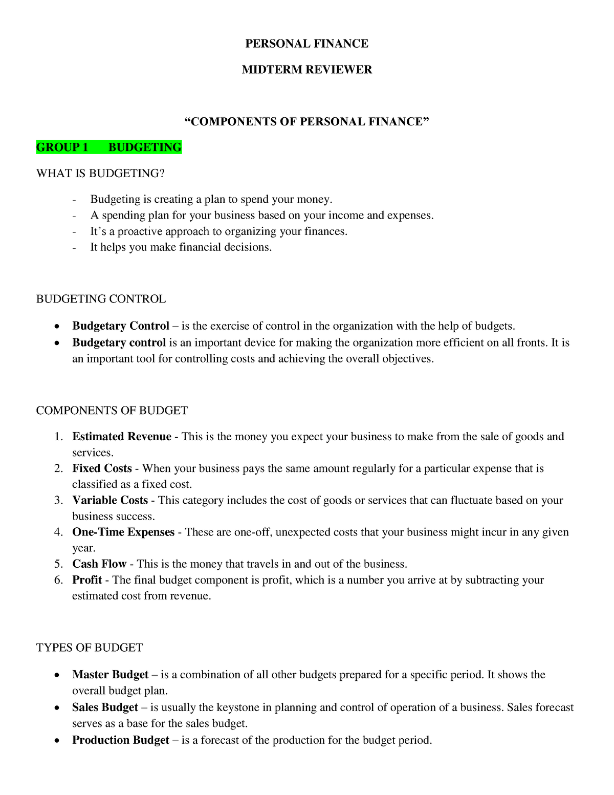 personal-finance-personal-finance-midterm-reviewer-components-of