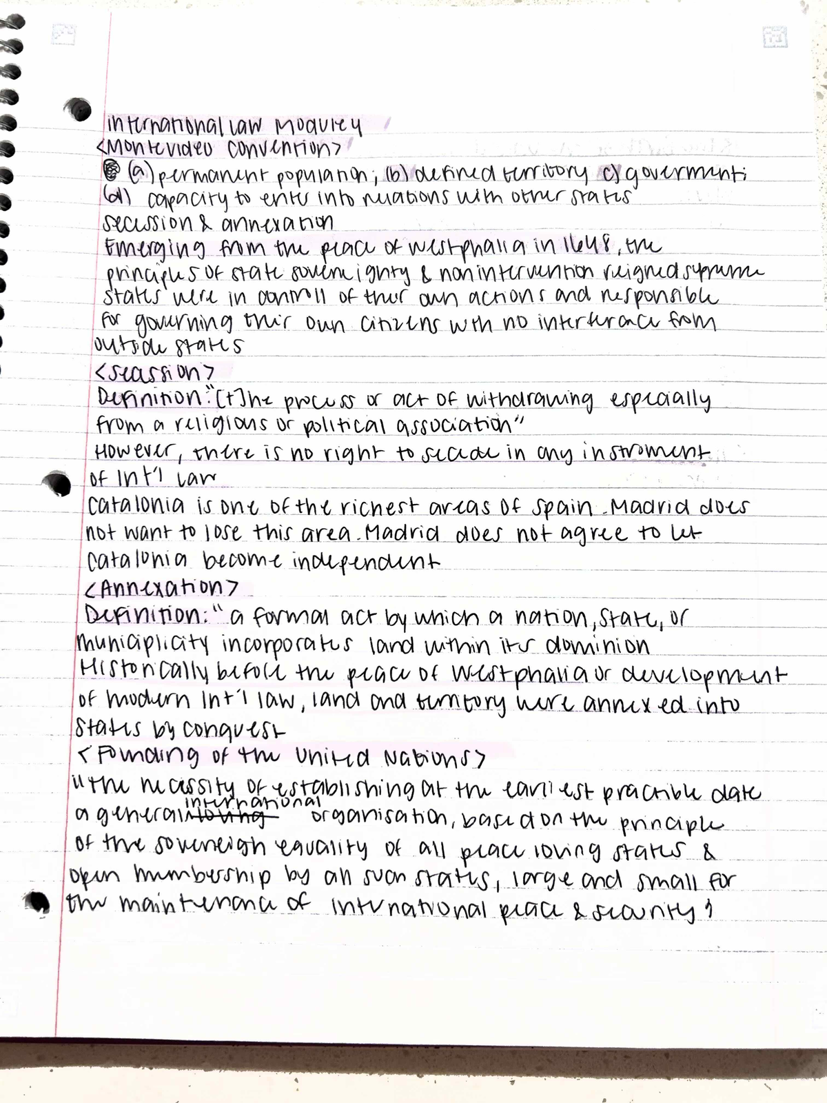 International Law Module 4 - GLA 3003 - Studocu
