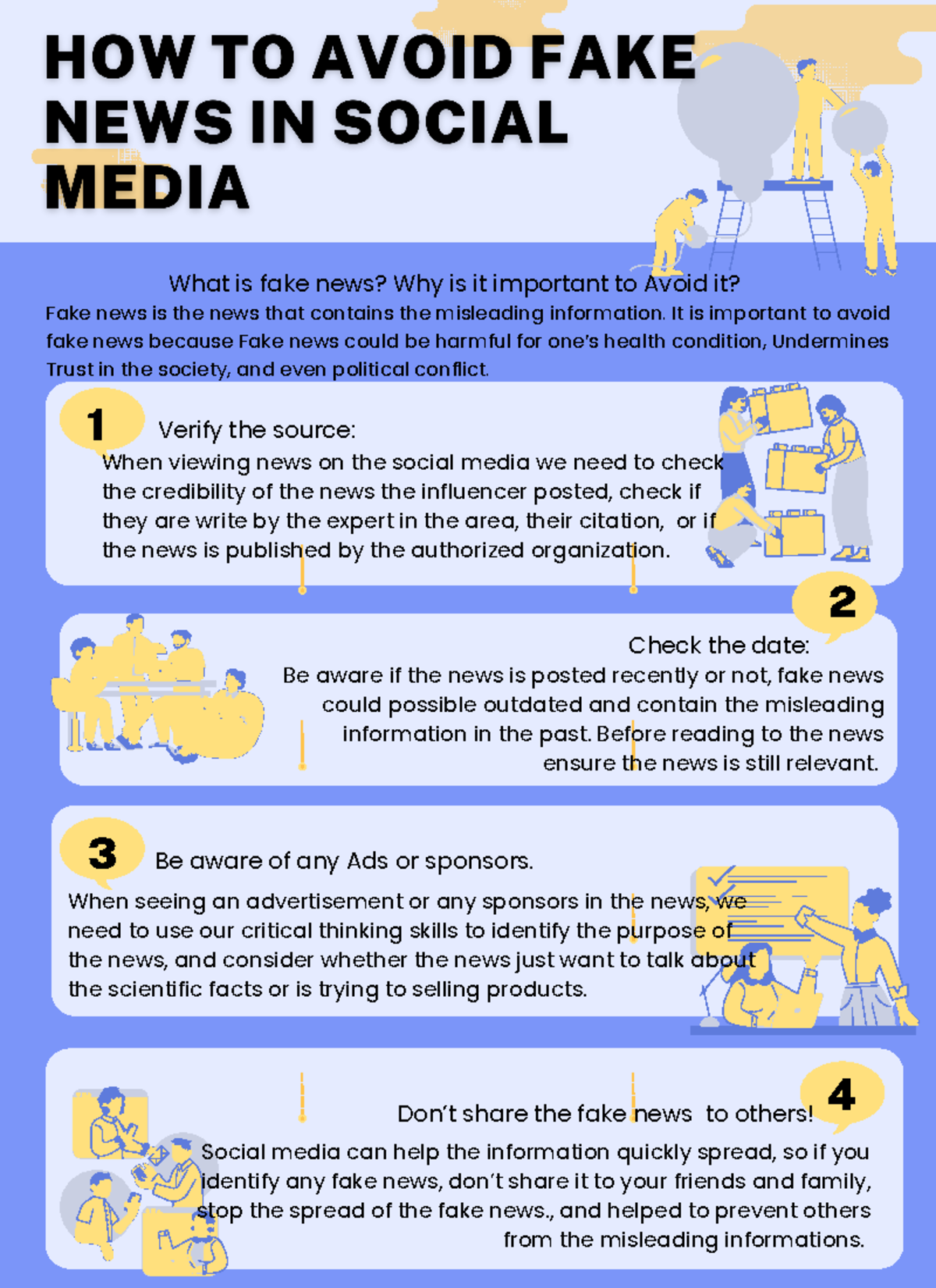 Infog - inforgraphic - What is fake news? Why is it important to Avoid ...