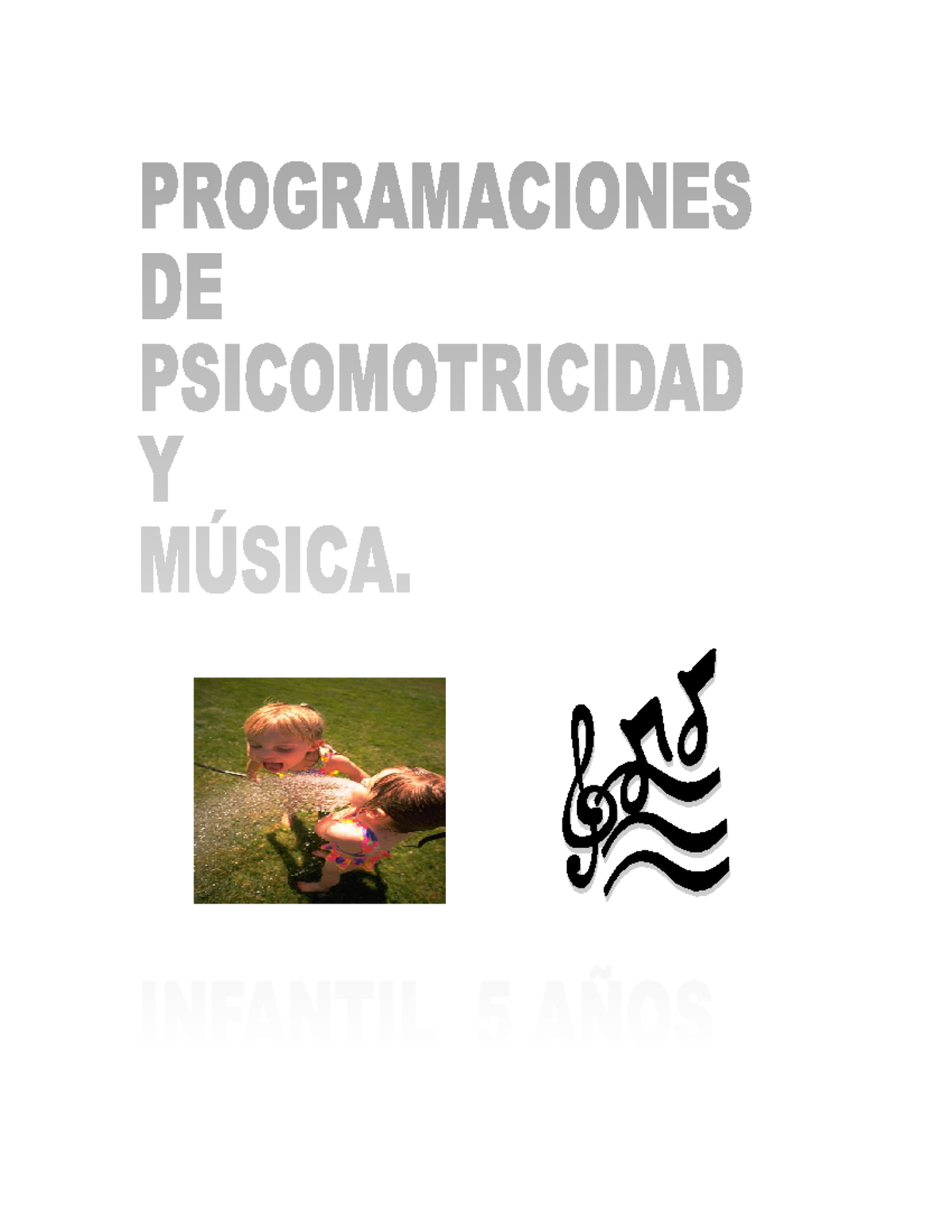 Psicom- Música 5 AÑOS - PROGRAMACIÓN DE PSICOMOTRICIDAD 2. Saltar Con ...