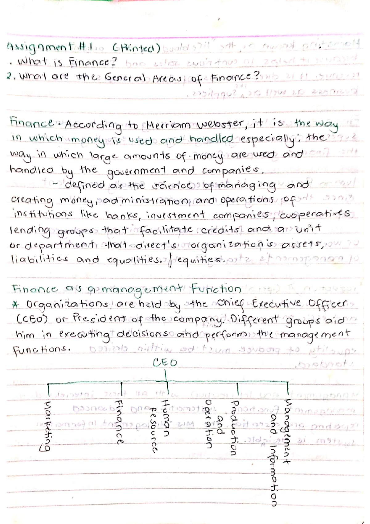 Finance Information Technology Studocu