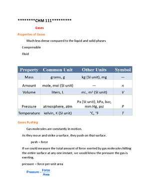 CHM 111 notes 2 - *********CHM 111: Chapter 5 Ionic and Covalent ...